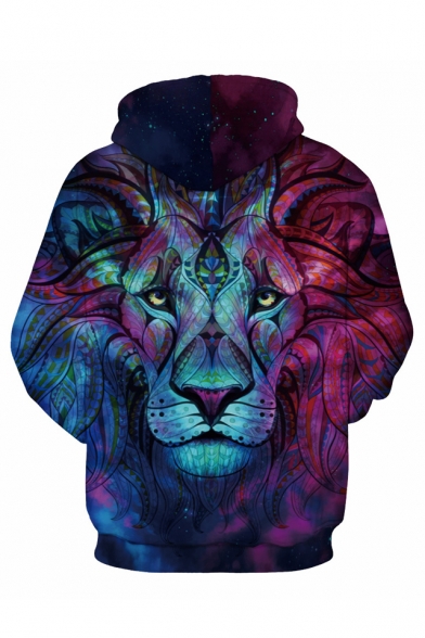 lion 3d hoodie