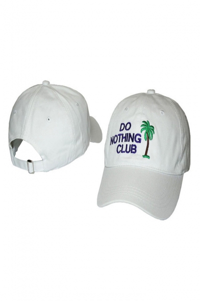 Funny Letter Embroidered Fashion Outdoor Sun-Proof Baseball Cap for Couple