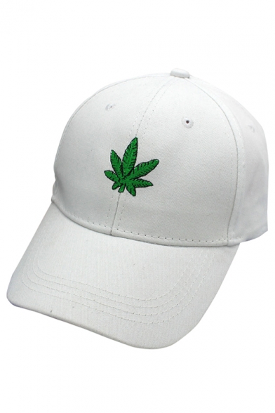 New Stylish Leaf Print Leisure Outdoor Cap for Unisex