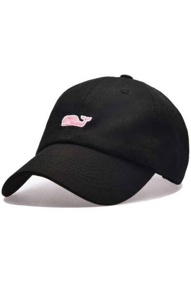 New Stylish Simple Animal Embroidered Leisure Outdoor Baseball Cap