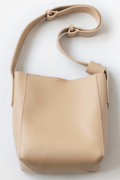 Hot Fashion Solid Seam Detail Shoulder Bag