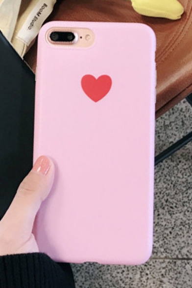 Simple Heart Printed iPhone Case