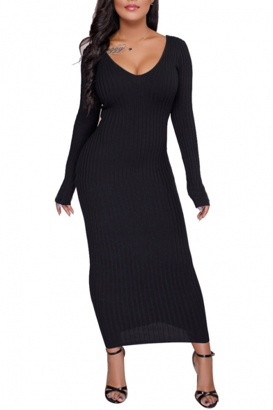 Long Bodycon Maxi Dress on Sale, UP TO ...