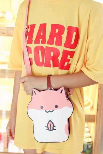 Lovely Cartoon Hamster Design Shoulder Bag