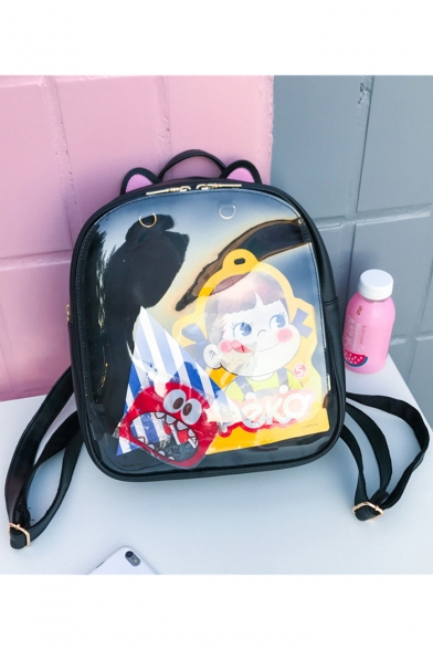 New Stylish Cute Sheer Backpack with Cat's Ear