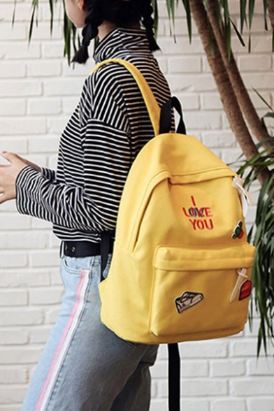Fashion Letter Cute Print Backpack/School Bag