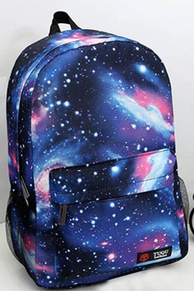 New Collection Starry Sky Letter Print Backpack