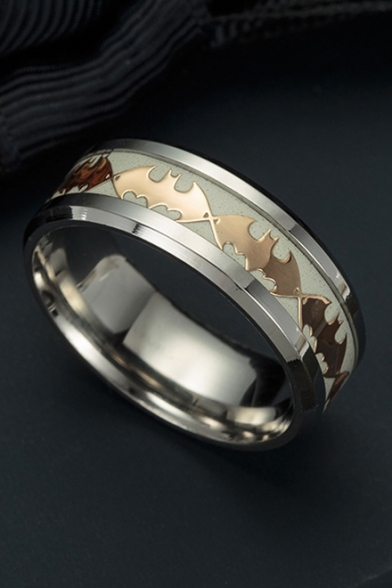 Fashionable Luminous Bat Pattern Ring