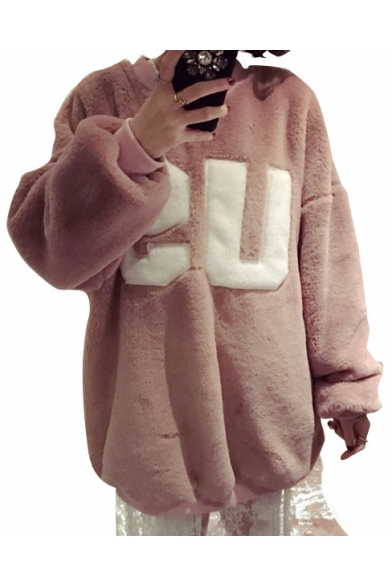 fluffy pullover hoodie