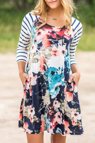 floral dress with pockets