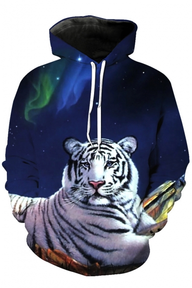 hoodie with tiger on sleeves