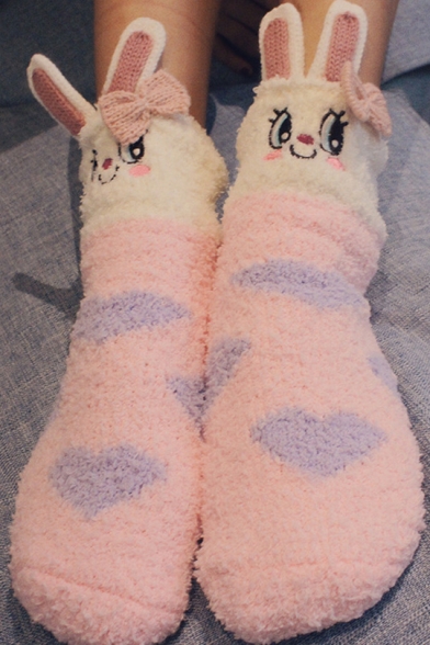 New Trendy Lovely Rabbit Design Warm Socks