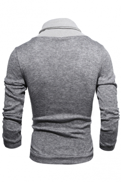 New Stylish Long Sleeve Turtleneck Pullover Sweater