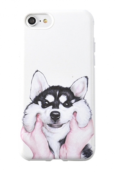Adorable Dog Husky Printed iPhone Mobile Phone Case