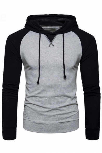 mens white slim fit hoodie