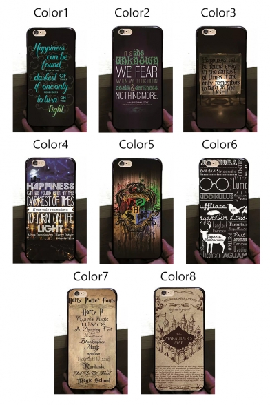 Cool Letter Castle Magic Spell Pattern iPhone Mobile Phone Case