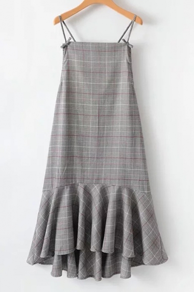 checkered retro dress