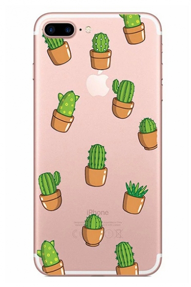 Cute Allover Cactus Pattern iPhone Mobile Phone Case