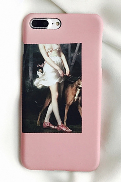 Popular Portrait Girl Printed iPhone Mobile Phone Case