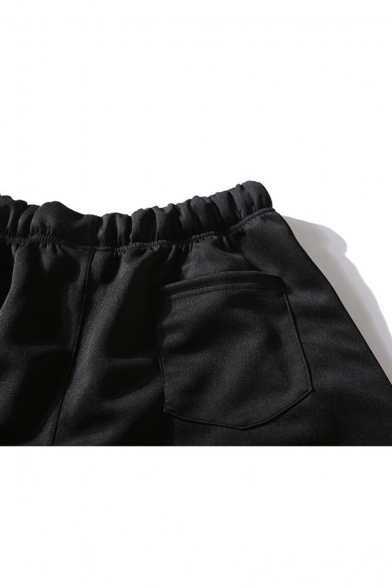 Hot Fancy Plaids Pattern Drawstring Waist Zip Pockets Casual Pants
