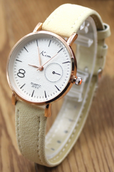 New Arrival Simple Letter Printed Retro Woman's Watch