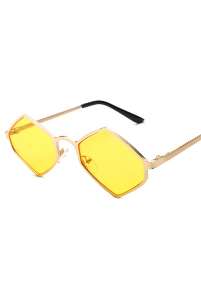 New Hot Chic Hexagon Shaped Frame Stylish Sunglasses