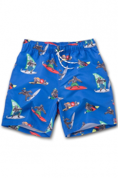 mens printed swim trunks