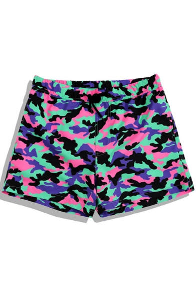 mens camo swim trunks