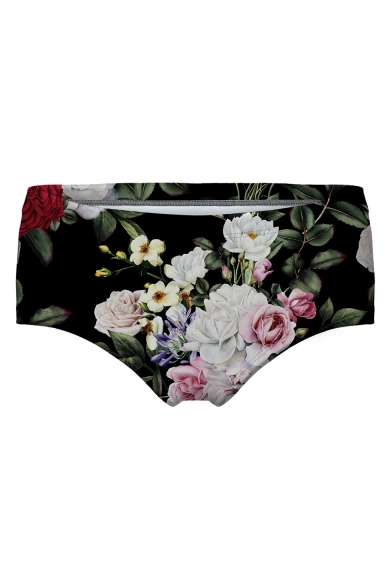 Floral Printed Women's Underwear Panty