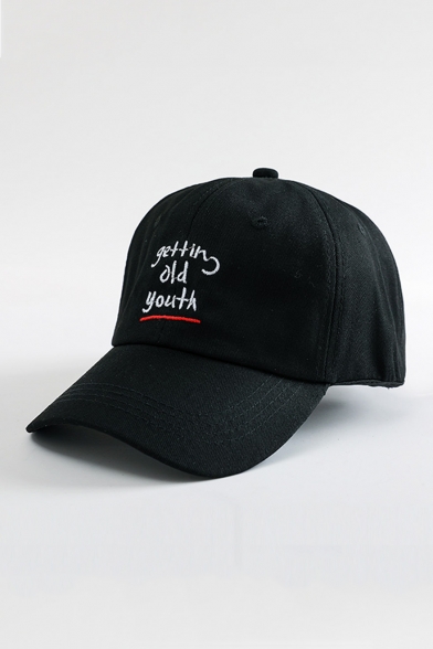 GETTING OLD Letter Embroidered Unisex Baseball Hat