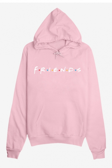 friends pink hoodie