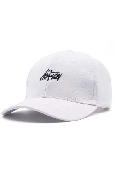 Chic Simple Letter Embroidered Sun Proof Unisex Baseball Hat