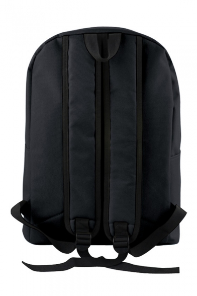 Color Block Geometric Printed Large Capacity Backpack School Bag