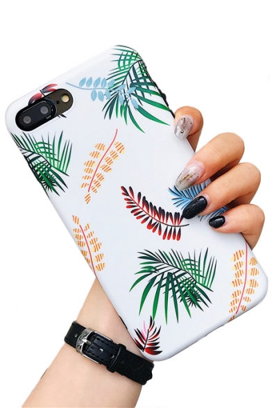 Essential Leaves Print Mobile Phone Case for iPhone