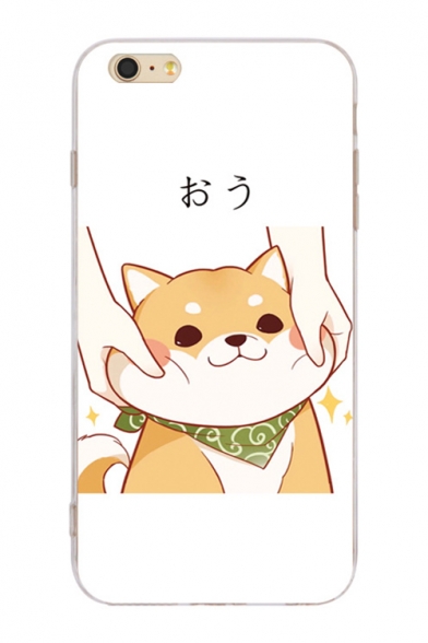 Japanese Cartoon Dog Printed Mobile Phone Cases for iPhone
