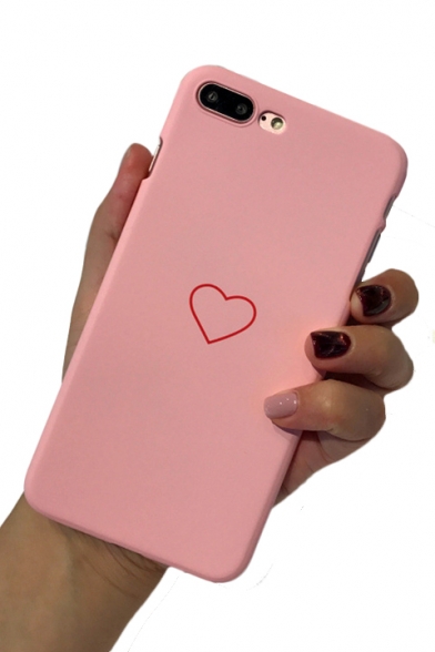 Fashion Heart Print Mobile Phone Case for iPhone