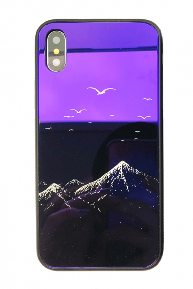 Bird Mountain Print Mobile Phone Cases for iPhone