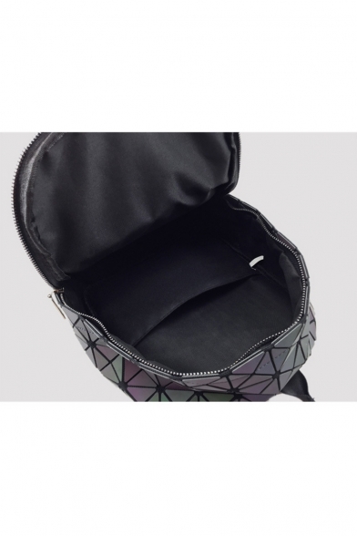 Stylish Geometric Waterproof Large Capacity Backpack School Bag