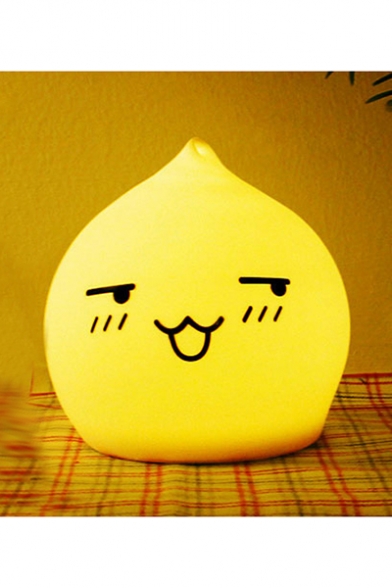 ute Water Drop Lamp Silicone USB Connection Battery Tap Control LED Night Light