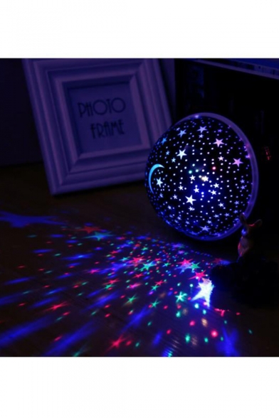 Romantic Galaxy Fancy Diamond Stylish USB Charge Egg-Shaped Night Light 13*17mm