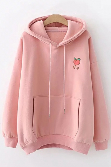 peach color sweatshirt