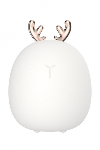Tik Tok Lovely Cartoon Rabbit Deer Design LED USB Silicone Night Lamp 143*100*100mm