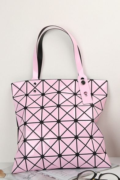 Fashion Geometric Pattern Shoulder Bag Handbag for Juniors