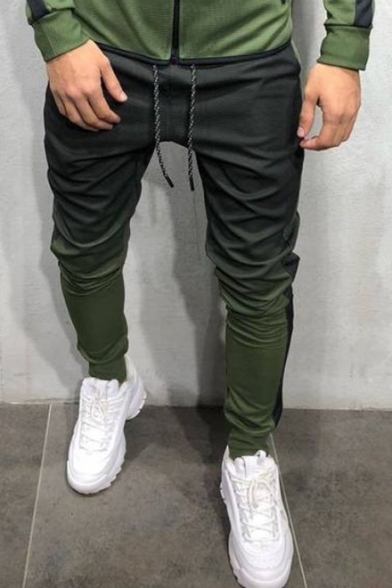 Fashion 3D Ombre Regular Fitted Sports Lounge Pants for Men