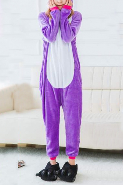 Trendy Unisex Fleece Pegasus Carnival Cosplay Costume Onesie Pajamas