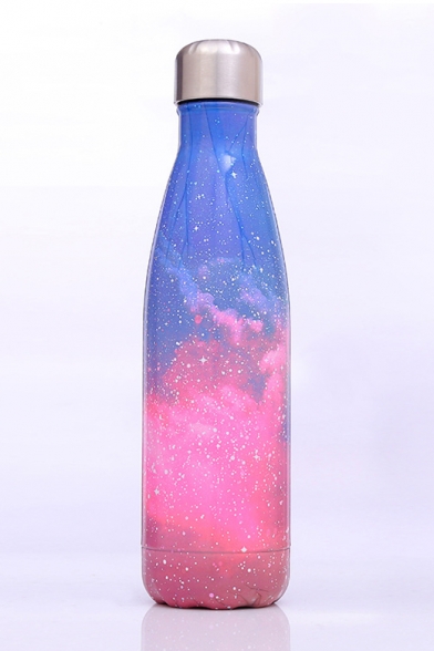 Unique Fashion Ombre Galaxy Printed Stainless Steel Vacuum Cup 500ml