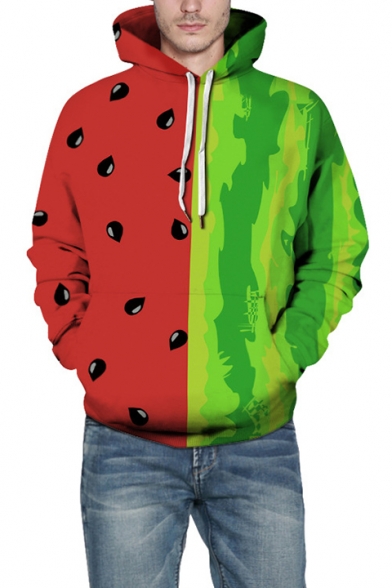 TooLoud Unimpressed Watermelon Dark Hoodie Sweatshirt