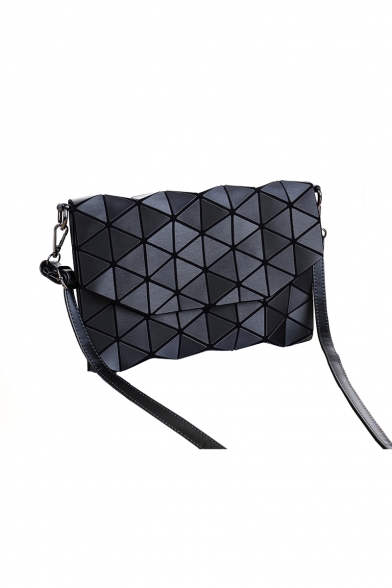 New Fashion Geometric Diamond Printed Stylish Crossbody Bag