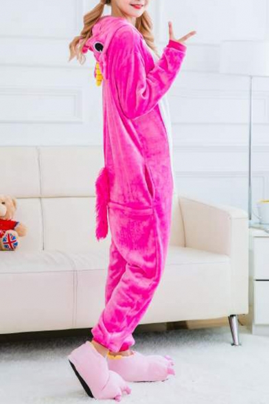 Trendy Unisex Fleece Pegasus Carnival Cosplay Costume Onesie Pajamas
