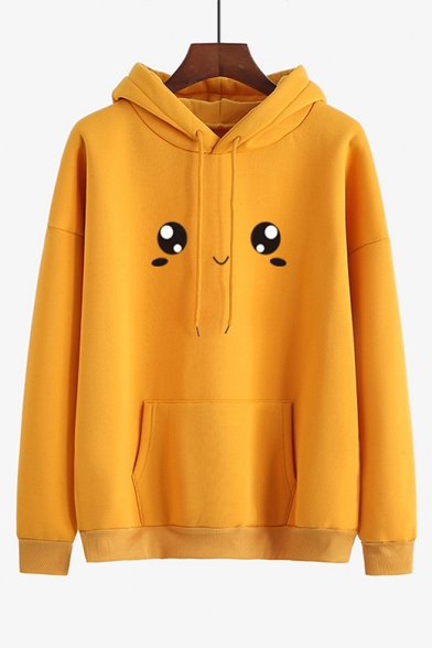 cute yellow sweatshirt